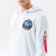 Férfi pulóver ALPHA INDUSTRIES PULÓVER KAPUCNIS APOLLO MISSION HOODY 10633809 szín: fehér