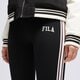 Női nadrágok FILA LEGGINGS STRIPE LEGGNG BLK/PK adelasiablk szín: fekete