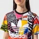 Női póló ADIDAS PÓLÓ REGULAR TSHIRT hc4464 szín: multicolor