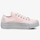 Női tornacipők CONVERSE CHUCK TAYLOR ALL STAR LIFT OX c562237 szín: rózsaszín