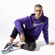 Férfi pulóver CONFRONT PULÓVER SLOGAN PUR SWEATSHIRT cf39blm32001 szín: lila