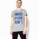 Férfi póló PUMA PÓLÓ SS SNEAKER PHOTO TEE 59093503 szín: szürke