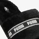 Női papucsok és szandálok PUMA FLUFF  38493701 szín: fekete