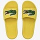 Férfi papucsok és szandálok LACOSTE CROCO SLIDE 120 2 US 739cma0062p1g szín: sárga
