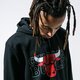 Férfi pulóver NEW ERA PULÓVER NBA GRAPHIC OVERLAP HOODY CHIBUL BLK 12033467 szín: fekete
