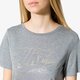 Női póló NIKE PÓLÓ LS W NSW ESSNTL TOP SS METLLIC 859733091 szín: szürke