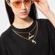 Női póló JORDAN PÓLÓ W J HER CHAIN TEE CORE do5020-010 szín: fekete