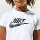 Gyerek póló NIKE PÓLÓ SPORTSWEAR GIRL da6925-102 szín: fehér