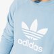Férfi pulóver ADIDAS PULÓVER TREFOIL CREW cv8643 szín: kék