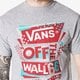 Férfi póló VANS PÓLÓ SS STENCILED II v00wbzktd szín: szürke
