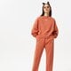Női pulóver NIKE PULÓVER W NSW ESSNTL CLCTN FLC OS CRW dj7665-827 szín: narancssárga