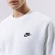 Férfi pulóver NIKE PULÓVER SPORTSWEAR CLUB FLEECE bv2662-100 szín: fehér