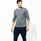 Férfi póló UNDER ARMOUR PÓLÓ LS THREADBORNE UTILITY T NOV 1316202-001 szín: fekete