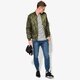 Férfi póló NIKE PÓLÓ NIKE TEE-DROP HEM POCKET 805208091 szín: szürke