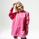Női pulóver NIKE PULÓVER W NSW NSW FLC CREW OVERSIZE ct0876-698 szín: rózsaszín