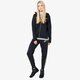Női póló NIKE PÓLÓ LS W NSW ESSNTL TOP SS METLLIC 859733091 szín: szürke