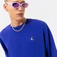 Férfi pulóver JORDAN  PULÓVER M J ESSENTIAL FLEECE CREW dq7520-432 szín: kék