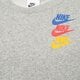 Gyerek pulóver NIKE PULÓVER B NSW SI FLC CREW BB fd1199-063 szín: szürke