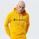 Férfi pulóver CHAMPION PULÓVER KAPUCNIS HOODED SWEATSHIRT 214138ys058 szín: sárga