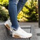 Női sportcipők NIKE WMNS AIR MAX 90 PRM 896497-100 szín: bézs