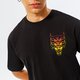 Férfi póló NEW ERA PÓLÓ NBA STACKED OVRSZD BULLS 60284694 szín: fekete