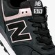 Női sportcipők NEW BALANCE WL574NBK wl574nbk szín: fekete