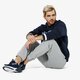 Férfi nadrágok CONFRONT NADRÁG RUBBER PANTS cf19spm30001 szín: szürke