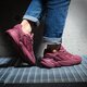 Férfi sportcipők ADIDAS OZELIA gx3256 szín: bordó