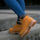 Női téli cipők CONFRONT CLASSIC BOOT cfwwb216001 szín: sárga