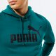 Férfi pulóver PUMA PULÓVER KAPUCNIS ESS BIG LOGO HOODIE FL (S) 586687 20 szín: zöld