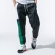 Férfi nadrágok NEW ERA NADRÁG COLOUR TRACK PANT BLKGRN NEW ERA BLKTRPWHI 12123955 szín: fekete