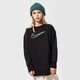 Gyerek pulóver NIKE PULÓVER G NSW BF CREW GIRL do8391-010 szín: fekete