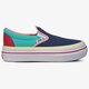 Női tornacipők VANS UA SUPER COMFYCUSH SLIP-ON vn0a4u1fxt61 szín: multicolor