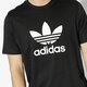 Férfi póló ADIDAS PÓLÓ SS TREFOIL PÓLÓ ADICOLOR cw0709 szín: fekete