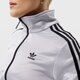 Női pulóver ADIDAS PULÓVER CIPZÁRAS TRACK TOP hf7532 szín: ezüst
