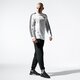 Férfi póló ADIDAS PÓLÓ LS 3-STRIPES LS T ed5959 szín: fehér