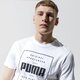 Férfi póló PUMA PÓLÓ SS BOX PUMA 85407602 szín: fehér
