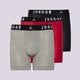 Férfi fehérnemű JORDAN BOXERALSÓ FLIGHT COTTON CORE 3PK BB jm0622-h24 szín: multicolor