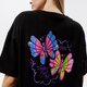 Női póló VANS PÓLÓ FLUTTER S/S vn0a54vfblk1 szín: fekete