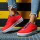 Gyerek sportcipők NIKE AIR FORCE 1 LV8 3 SU20 cj4092-600 szín: piros
