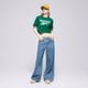 Női póló REEBOK PÓLÓ REEBOK IDENTITY BIG LOGO CROP TEE 100076000 szín: zöld