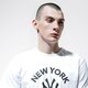 Férfi póló NEW ERA PÓLÓ MLB TEE NYY NEW YORK YANKEES WHI 12195420 szín: fehér