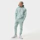Férfi pulóver NIKE PULÓVER KAPUCNIS NSW REVIVAL FLC PO HOODIE C dm5624-379 szín: zöld