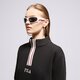 Női pulóver FILA PULÓVER STRIPE 1/4 ZP BLK/PK devineblk szín: fekete