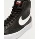 Gyerek sportcipők NIKE BLAZER MID '77 BG da4086-002 szín: fekete