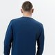 Férfi pulóver ALPHA INDUSTRIES PULÓVER BASIC SWEATER SMALL LOGO 188307-435 szín: sötétkék