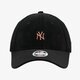 Női baseball sapka NEW ERA SAPKA WMNS MET VELOUR 940 NYY GRH NEW YORK YANKEES G 60184767 szín: fekete