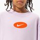 Gyerek póló NIKE PÓLÓ G NK DF TEE ICON CLASH BOXY FR GIRL dq4392-530 szín: lila