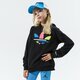 Gyerek pulóver ADIDAS PULÓVER KAPUCNIS HOODIE GIRL h32388 szín: fekete