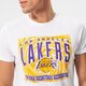 Férfi póló NEW ERA PÓLÓ TEE LAKERS WHT 13051080 szín: fehér